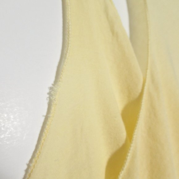 LnA Raw Edge Razor Racerback Tank Yellow - Large - Picture 5 of 12